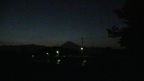 富士山のシルエット(1)